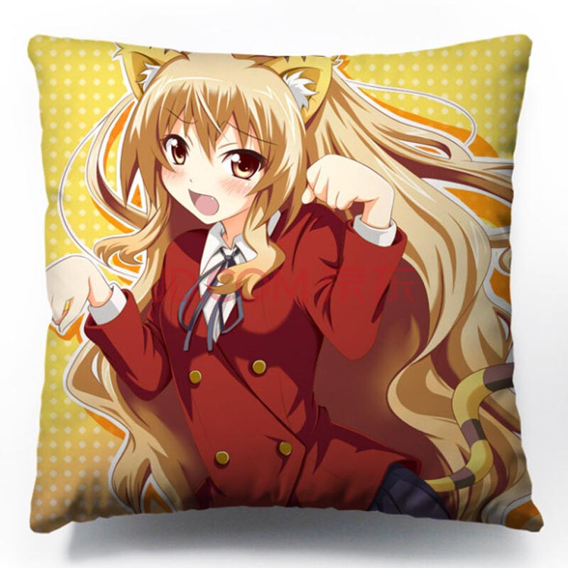 漫天星 龙与虎动漫周边抱枕沙发靠垫双面靠枕办公室靠枕 9 小号方枕40