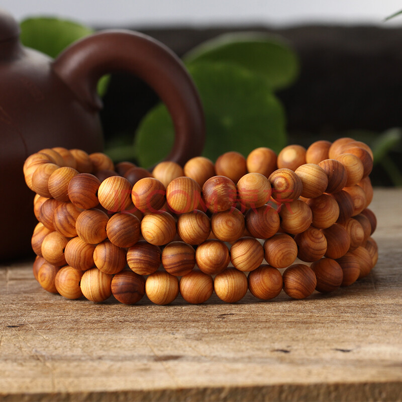 【老料 油性上等】侧柏手串 8mm 26.8克