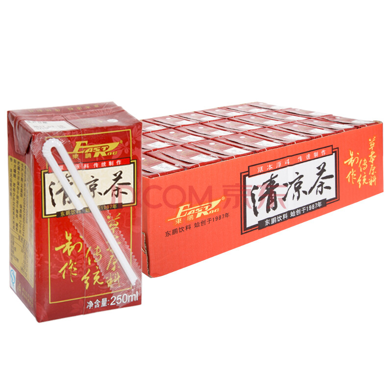【东鹏清凉茶植物饮料】东鹏(eastroc)清凉茶植物饮料 250ml*24盒/箱