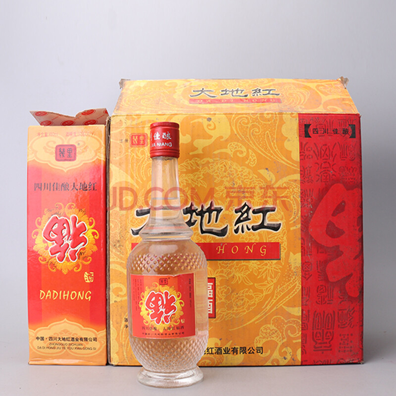 四川佳酿 大地红福酒 2002年 50度 480ml 6瓶 【58】