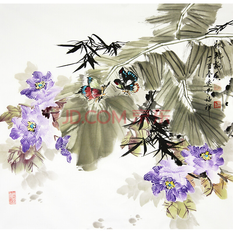 实力派花鸟名家 沈福祥《秋艳飘香》