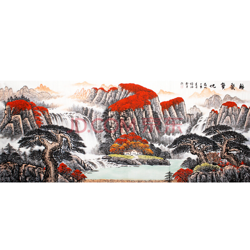 省美协会员 李锦鸿《福聚宝地》0