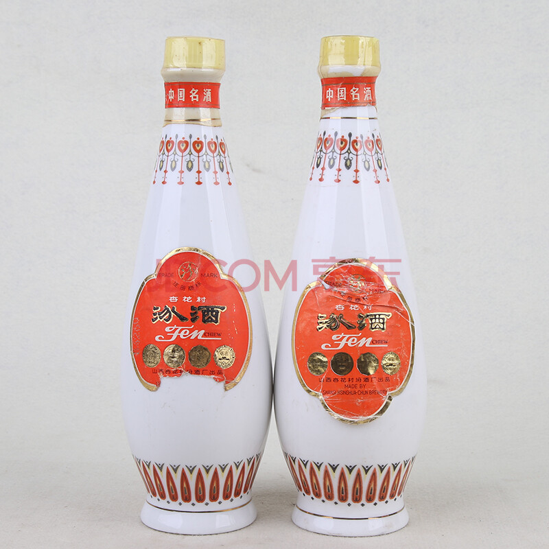 汾酒(瓷汾) 1986年 500ml 2瓶【38】(名酒 老酒)-京東珍品拍賣