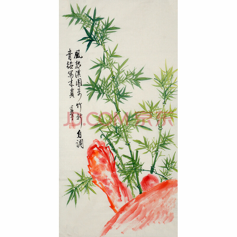 中国文人美术家协会理事 段莲军《风转淇园万竹新》