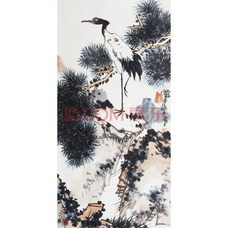 4090 潘天寿 松鹤延年