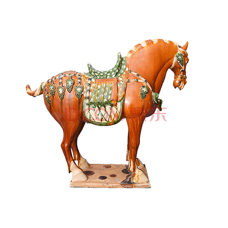 高水旺 《走形马》 唐三彩国家级非遗传承人作品