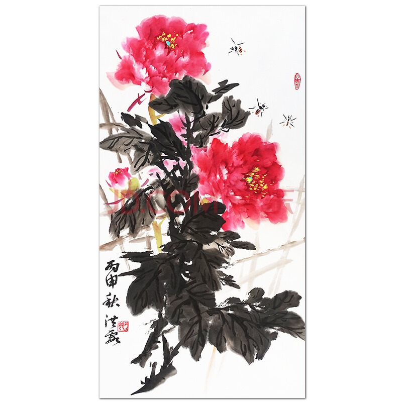 中美协会员 赵洪霞 《花开富贵》