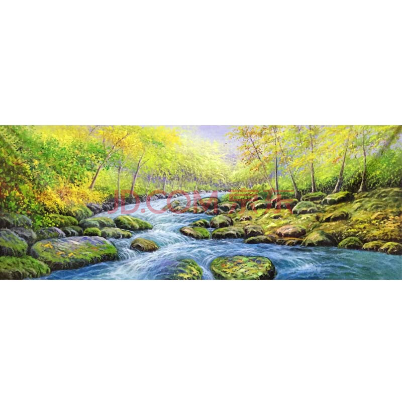 陈宏源 《源远流长》 布面油画