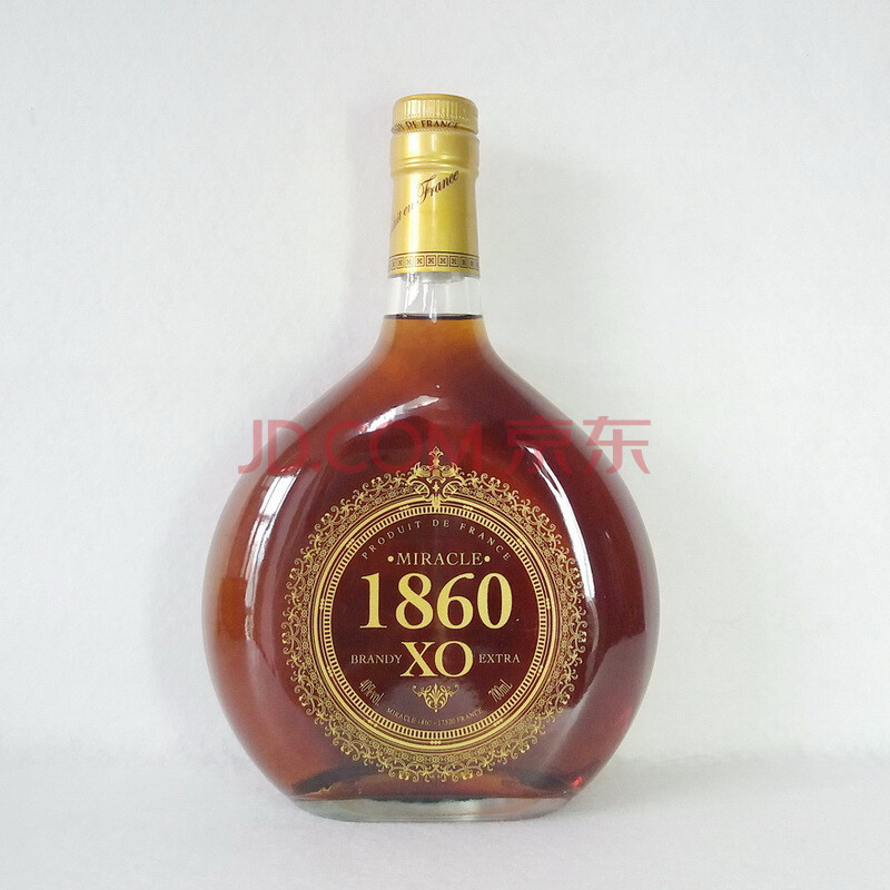 1860年法国干邑奇迹18年 30年珍藏xo白兰地 香槟产区 世界名酒 750ml
