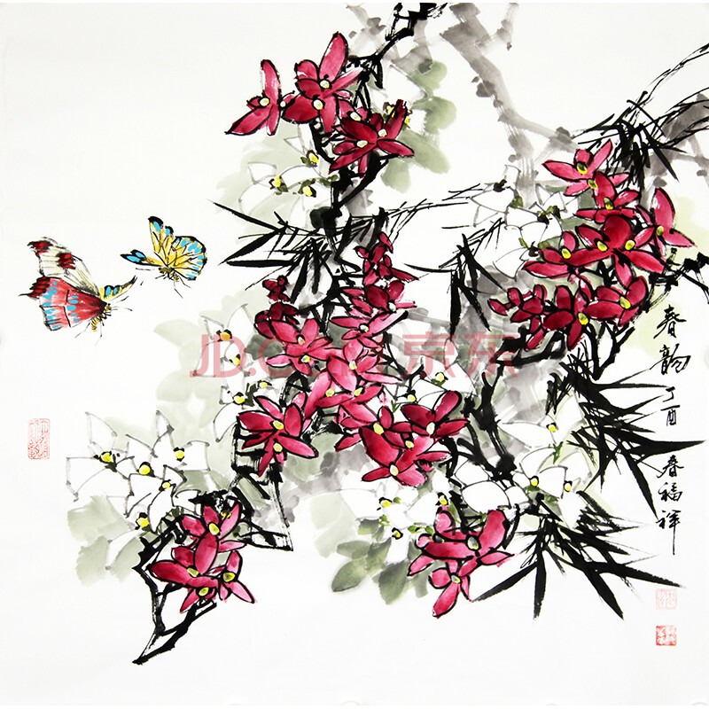 实力派花鸟名家 沈福祥《春韵》