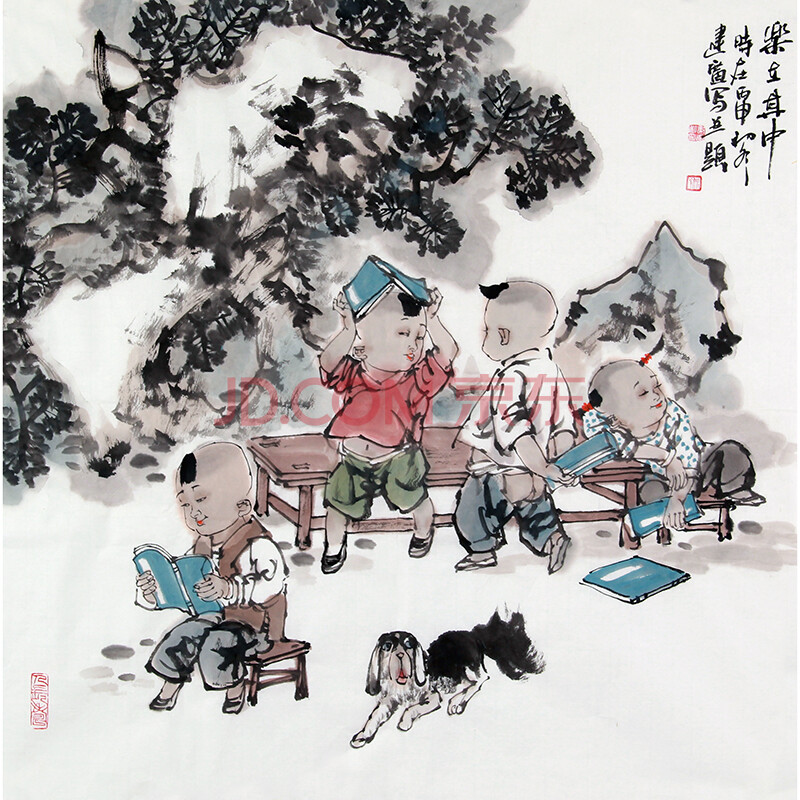 中国美协会员 姚建广《乐在其中》