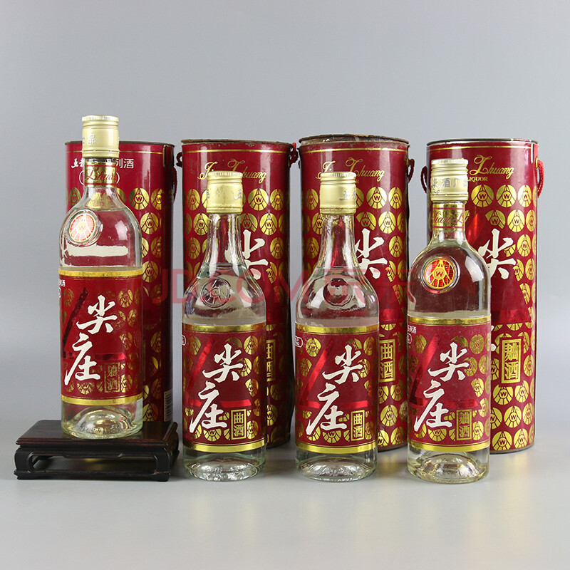 尖莊麴酒 1992-1997年 52度 500ml 4瓶 【31】 (八大名酒)