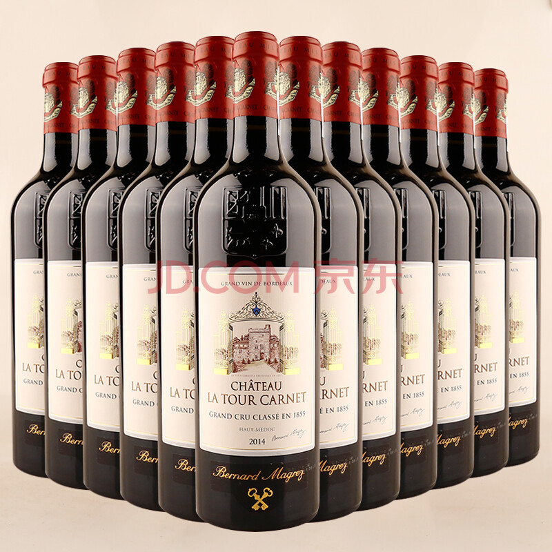 【京东拍卖】2014年 拉图嘉利干红葡萄酒 750ml 12瓶 即刻拍