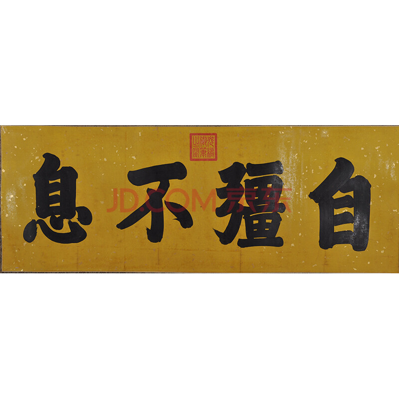 载湉 书法 自强不息