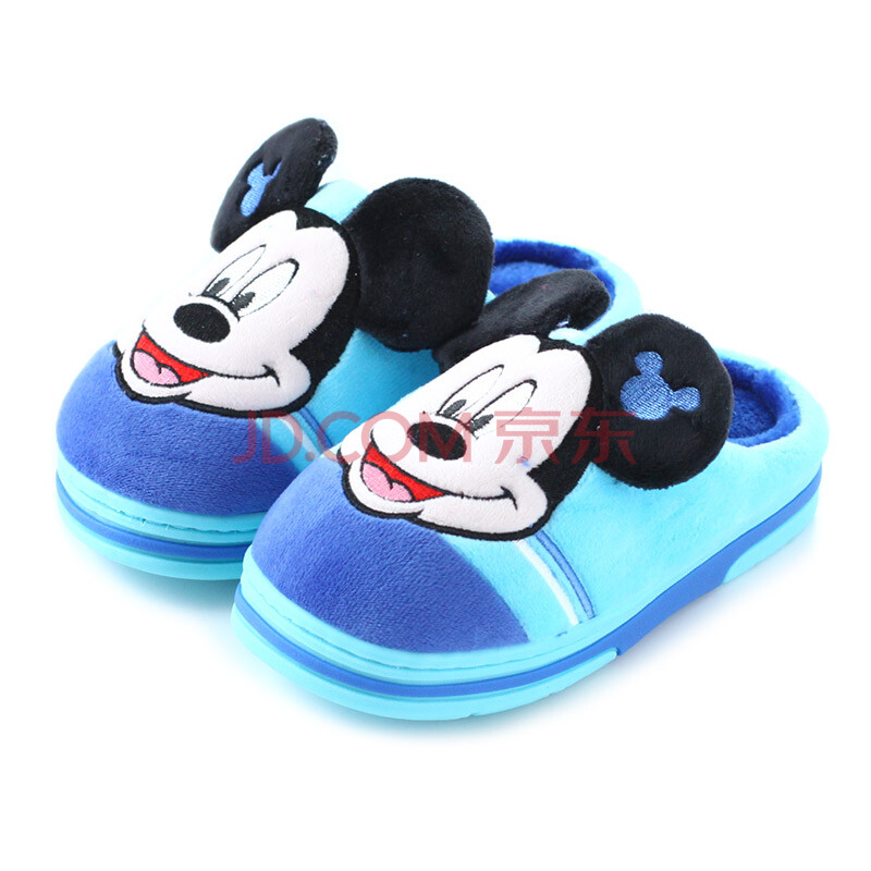 酷趣Coqui 儿童棉拖鞋 男童女童迪士尼舒适保