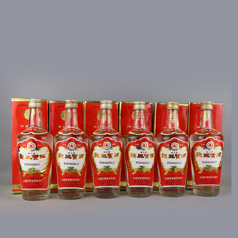 魏王贡酒 94年 52度 500ml 6瓶 【34】 (陈年 老酒 白酒)