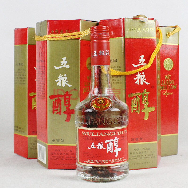 五粮醇 1997年 45度 500ml 5瓶【66】(老酒)