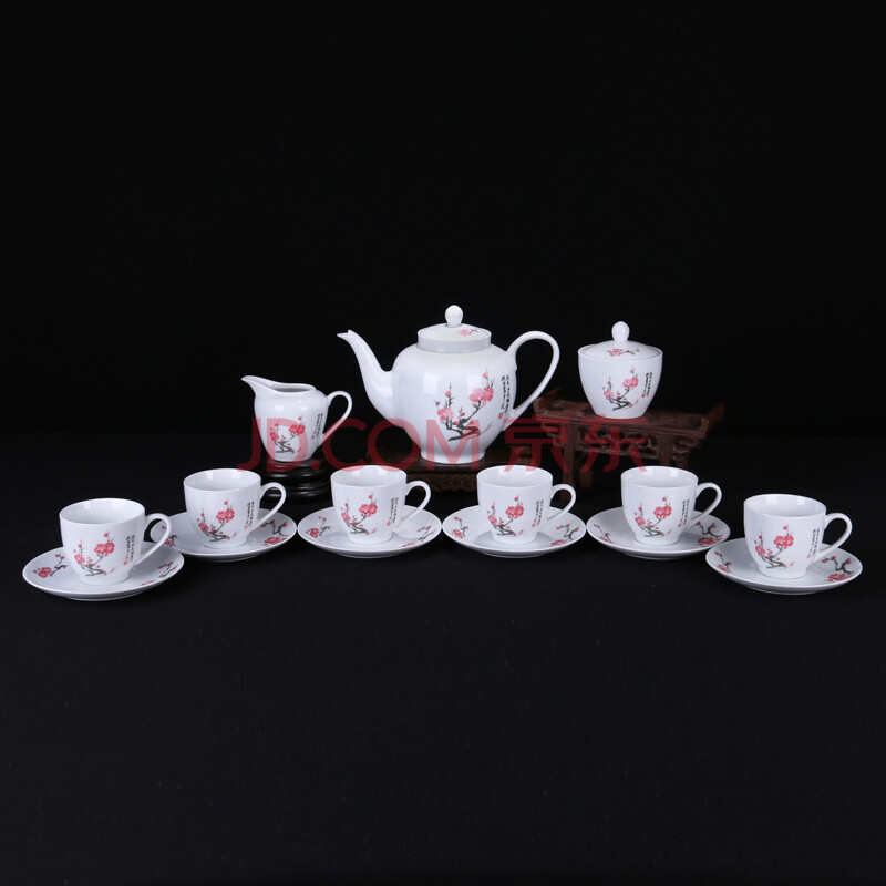 90年代人民大会堂蓝双凤底款专属用瓷山花浪漫系列