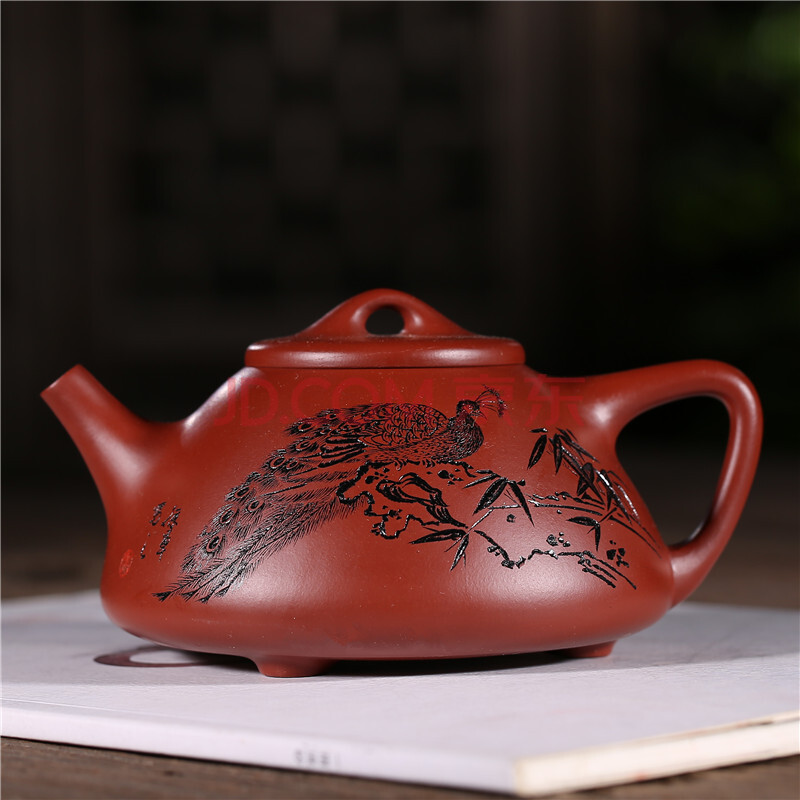 子冶石瓢 原矿大红袍 刻绘精致 助理工艺美术师 徐军