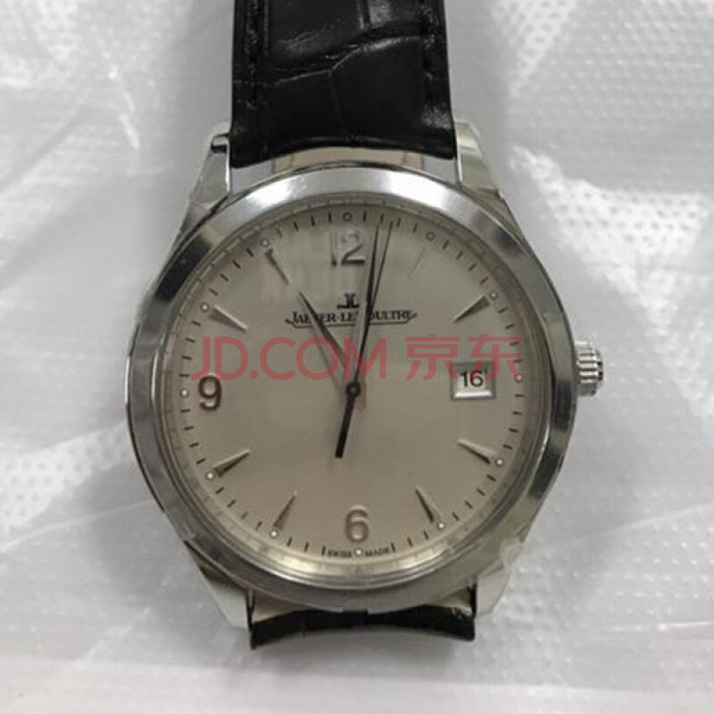“JAEGER-LECOULTRE”的白色表盘男士机械手表（机体型号1548420）