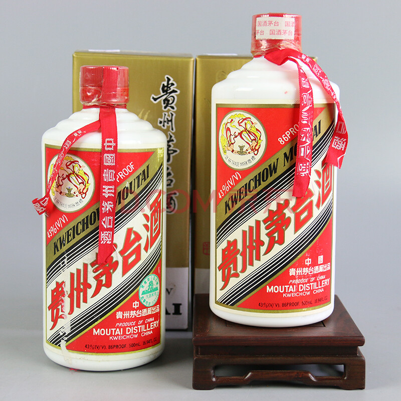 貴州茅臺酒(白皮飛天) 98年 43度 500ml 2瓶 【19】(八大名酒)