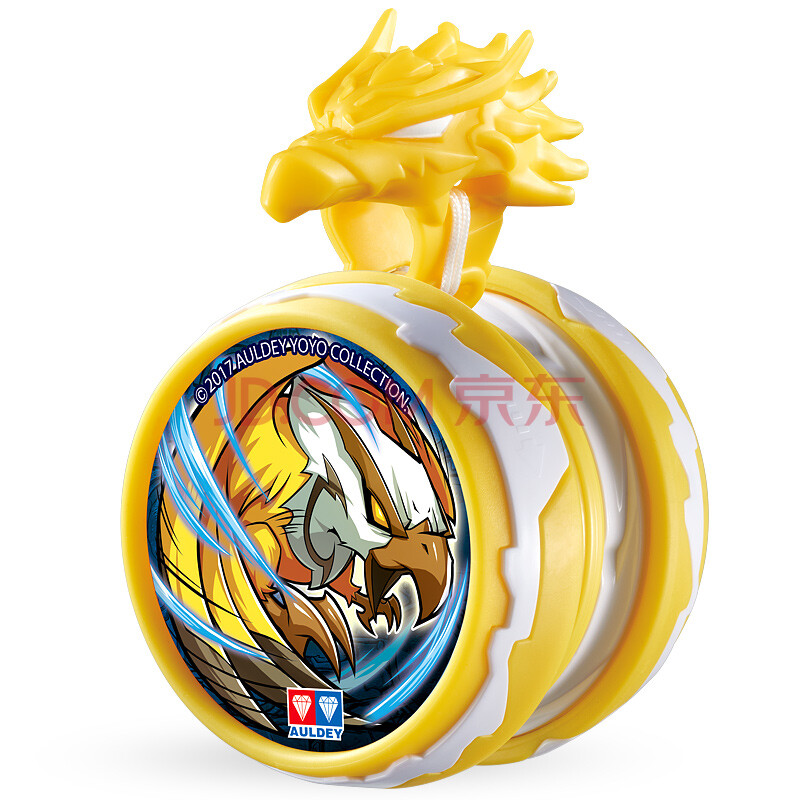 奥迪双钻 悠悠球yoyo球火力少年王6悠拳英雄玩具溜溜球冰焰s烈烽 可调