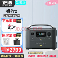 ECOFLOW pro仧Դ600W 720WhƶЯԼ¶ӪӦͣ籸õ Pro720Wh-䡿
