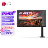 LG 27Ӣ 4K HDR400 Type-C60W 10.7ɫ  Ergo幤ѧ֧ FreeSync ʾ 27UN880