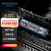 移速（MOVE SPEED) 512GB SSD固态硬盘 M.2接口(NVMe协议) 美洲豹系列 游戏高性能版