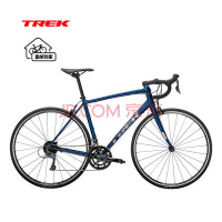 崔克（TREK） 公路车 DOMANE AL 2 碳纤维前叉禧玛诺变速圈刹耐力成人学生公路车直邮到家 慕尚蓝色/哑光黑色 50cm（建议身高158cm-163cm） 16速