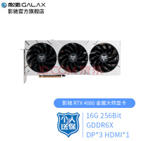 影驰 （Galaxy）GeForce RTX 4080 16G DLSS 3.0电竞台式电脑游戏显卡 RTX 4080 金属大师