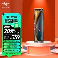  (aigo) 2TB SSD̬Ӳ M.2ӿ(NVMe1.4) PCIe4*4 P5000Z ٸߴ5000MB/s 洢Բ
