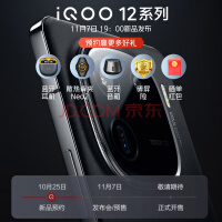 vivo iQOO 12Pro 手机电竞游戏旗舰新品5G iqoo11升级版 iqoo12爱酷 敬请期待4 官方标配
