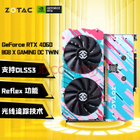 ̩ZOTACGeForce RTX 4060 8GB 羺ϷͼȾ༭Կ 4060 8G X-GAMING OC TWIN