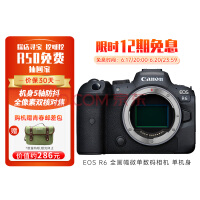 佳能（Canon）EOS R6 全画幅微单数码相机 单机身