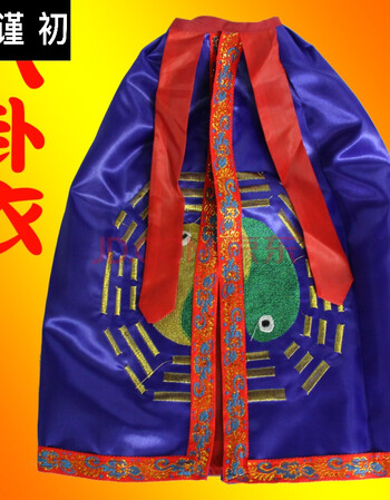 仙祖披菩萨披风太上老君吕洞宾三清菩萨衣道家太极八卦衣神像衣服 6寸