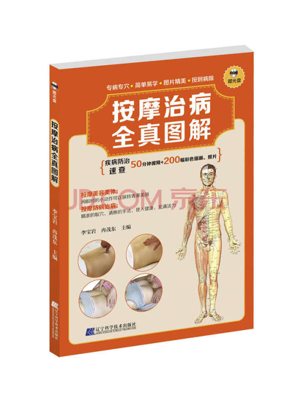 按摩治病全真图解（附光盘）