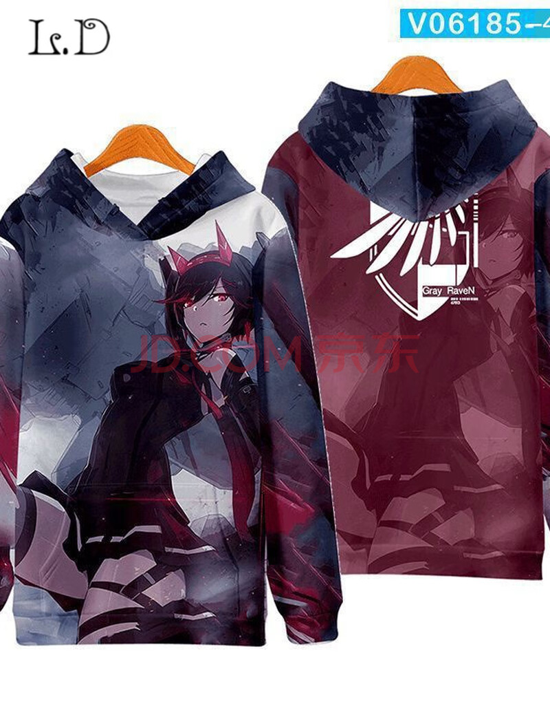 战双帕弥什衣服游戏周边深红之渊连帽卫衣男露西亚 丽芙cos二次元