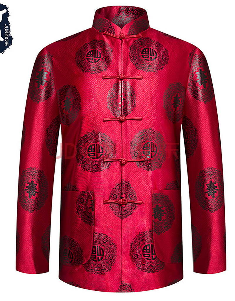 爷爷奶奶情侣套装中式男装老人寿星过寿生日衣服装中国风冬装棉衣外套