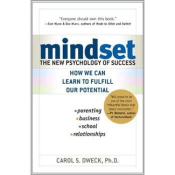 终身成长 重新定义成功的思维模式mindset The New Psychology Of Success 进口原版 Carol Dweck 卡罗尔 徳韦克 摘要书评试读 京东图书