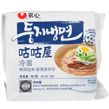 农心 咕咕屋 朝鲜冷面 整箱（161g*20袋）