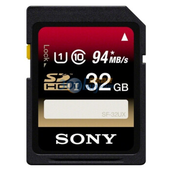 SONY 索尼 UHS-1 SDHC高速存储卡 32GB（Class10，读94/写45）