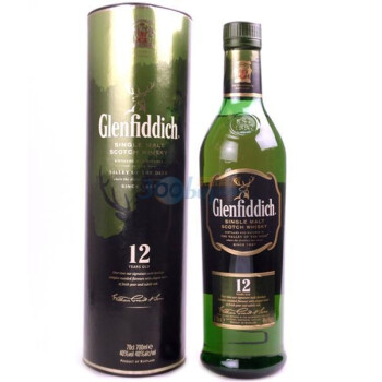 格兰菲迪 12年 单一纯麦芽威士忌 700ml