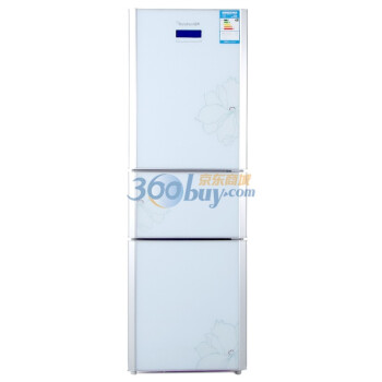 神价格：容声 BCD-232YMB-DR61 三开门冰箱（232L、钢化玻璃面板）
