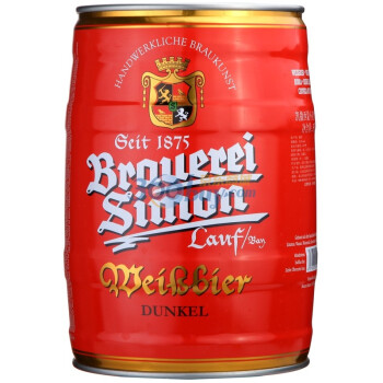 Brauerei Simon 小麦黑啤酒 5L/桶