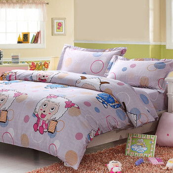 博洋家纺博洋宝贝床单三件套-游园欢乐日1.2米床