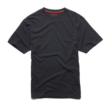 giordano/佐丹奴男装男友鲜彩圆领短袖t恤01020001 黑色 s