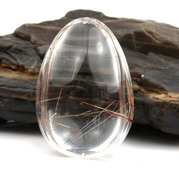 一生一石 仅此1件3a级天然发晶裸石吊坠9附权威证书