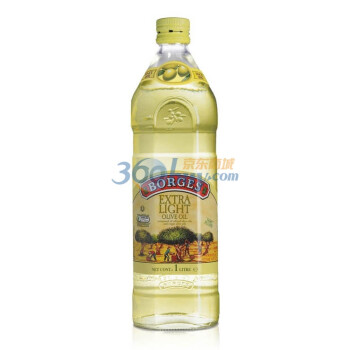 BORGES 伯爵 西班牙进口 特级淡味 橄榄油 1L