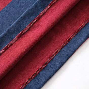 自由契约rosasmode女装修身设计无袖条纹背心连衣裙r2314107 红蓝条纹